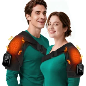 Cordless Heating Shoulder Pad Massage Support Belt