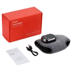 Electric Foot Ankle Massager With Heat & Vibration Cordless Heating Pad