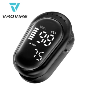 Rechargeable Oximeter Fingertip Pulse Oximeter Blood Oxygen Saturation Monitor Digital LED Display